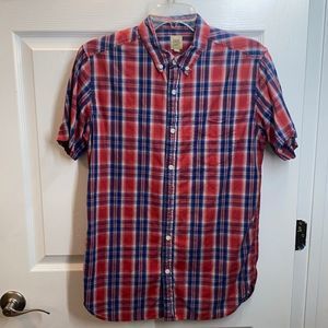 (🍎4 For $15)True Craft Men’s Medium Button down shirt s sleeve